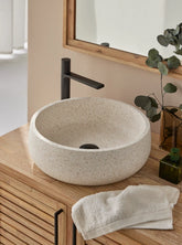 Terrazzo Waskom Florencia Wit 39x39x14 cm